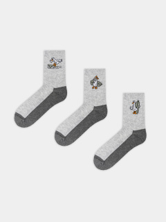 Носки Mark Formelle 444A-3167/B4-253444A св.серый_меланж_3_рис.3167 - фото 1