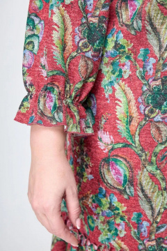 Платье Anelli 1139 красные_тона - фото 3