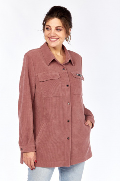 Рубашка Tensi 403 пепельная_роза - фото 5