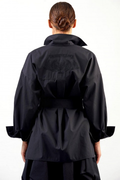 Блуза Rivoli 2455 черный - фото 5