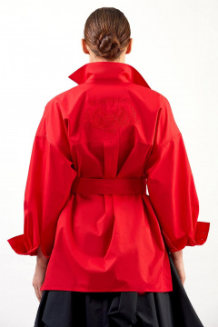 Блуза Rivoli 2455.2 красный - фото 2