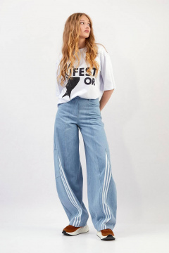 Брюки Rivoli 5252 голубой - фото 2