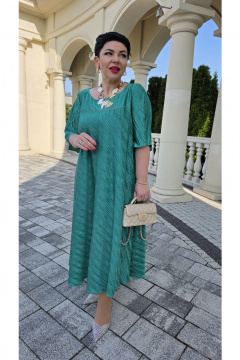 Платье Vittoria Queen 26433/1 зеленый - фото 3