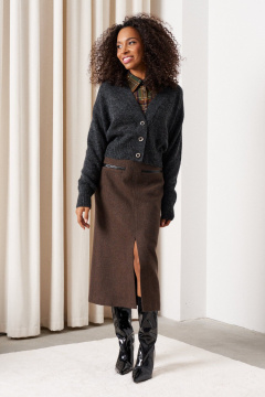 Кардиган C. of PAPAYA NEW 1000 графит - фото 1