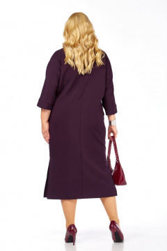 Платье СиБон 0373 баклажан - фото 2