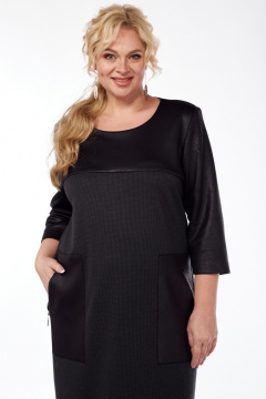 Платье СиБон 0240 синий - фото 3