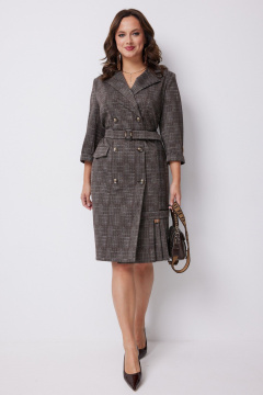 Платье Твой имидж 2242 шоколад - фото 4