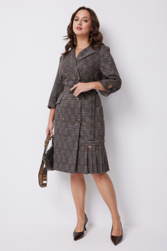 Платье Твой имидж 2242 шоколад - фото 1