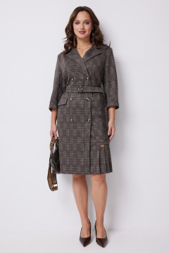 Платье Твой имидж 2242 шоколад - фото 2