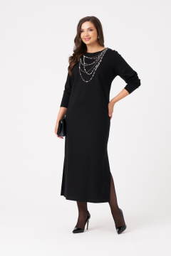 Платье Панда 113580 черный - фото 2