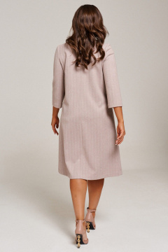 Платье AltaModa 1000 бежевый_елочка - фото 5