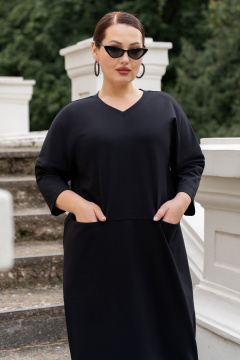 Платье ADARIN A01 черный - фото 4