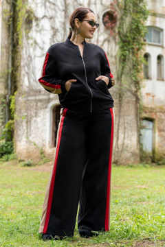 Брюки, бомбер ADARIN A03 черный - фото 1