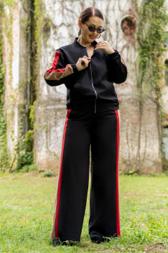 Брюки, бомбер ADARIN A03 черный - фото 2