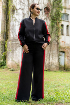 Брюки, бомбер ADARIN A03 черный - фото 5