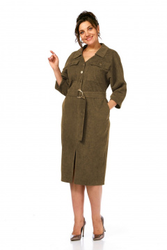 Платье Милора-стиль 1377 песочный - фото 1