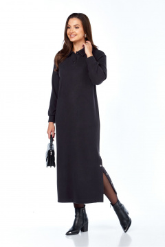 Платье БагираАнТа 1071 графит - фото 2