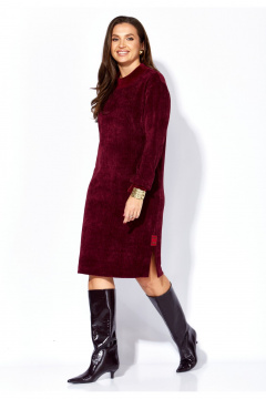 Платье TAiER 1398 винный - фото 4
