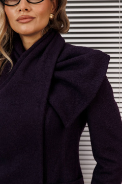 Жакет, юбка Мода Юрс 2936 баклажан - фото 3