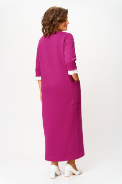 Платье Michel chic 2183 фуксия - фото 5