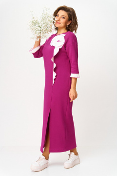 Платье Michel chic 2183 фуксия - фото 3