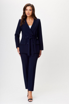 Брюки, жакет DaLi 5709 синий - фото 1