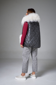 Жилет AVE RARA 1069/1 антрацид - фото 3