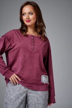 Джемпер AVE RARA 2250 бургунди - фото 1