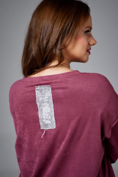 Джемпер AVE RARA 2250 бургунди - фото 3