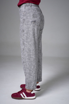 Брюки AVE RARA 4153 светло-бежевый мрамор - фото 2