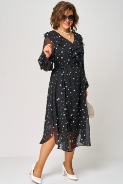 Платье EVA GRANT 7297В принт_горох - фото 4