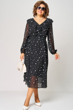 Платье EVA GRANT 7297В принт_горох - фото 3