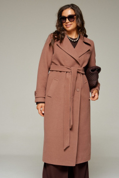 Пальто Beautiful&Free 7028 какао - фото 5