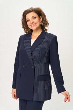 Жакет ANASTASIA MAK 1270-1 синий - фото 1