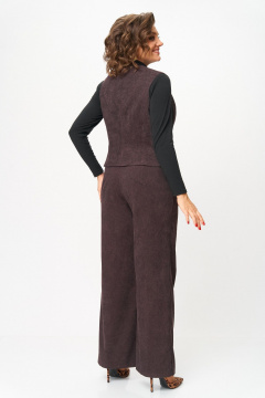 Брюки, жилет ANASTASIA MAK 1300 коричневый - фото 3