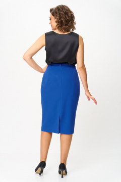 Жакет, юбка ANASTASIA MAK 1302 василек - фото 5