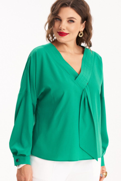 Блуза Almirastyle 305 зелёный - фото 2
