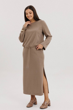 Демисезонный трикотажный комплект юбки и джемпера на резинке Fantazia Mod 4987 - фото 4