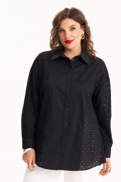 Рубашка Almirastyle 452 черный - фото 1