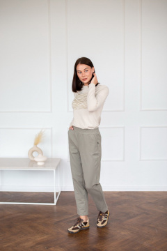 Брюки Купалинка 603927.158-164 зеленый - фото 2