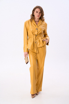 Брюки NikVa 705-16 горчица - фото 3