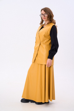 Юбка NikVa 813-18 горчица - фото 2