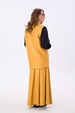 Юбка NikVa 813-18 горчица - фото 3