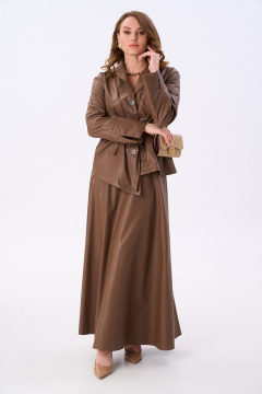 Жакет NikVa 918-9 шоколад - фото 4