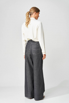 Брюки, джемпер Gizart 5415 молочный,серый - фото 2