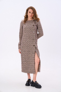 Платье NikVa 998-1 песок - фото 2