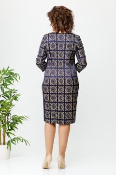 Платье Moda Versal П1549 т.синий - фото 5