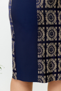 Платье Moda Versal П1549 т.синий - фото 4