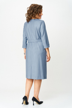 Платье Moda Versal П2559 голубой - фото 4