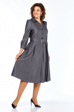 Платье Moda Versal П2564 графит - фото 2